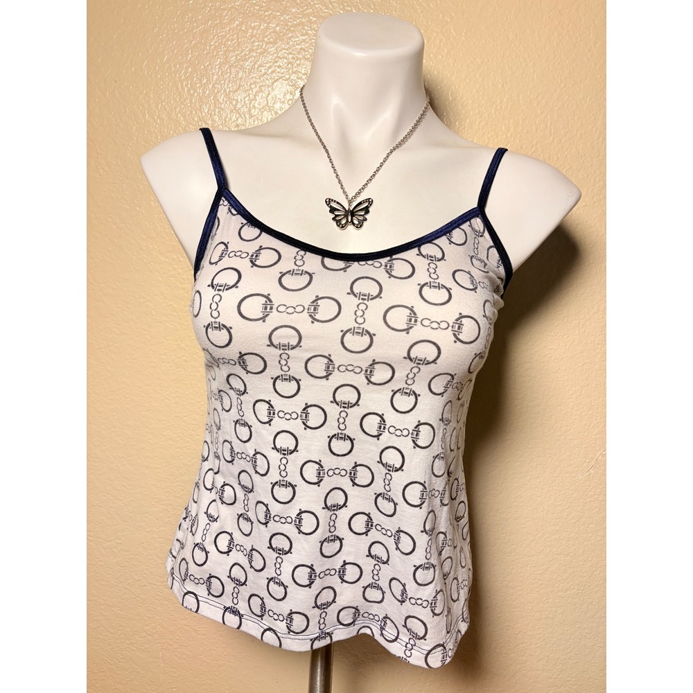 Y2K Vintage Style Chain Link Print Camisole Tank Top #5